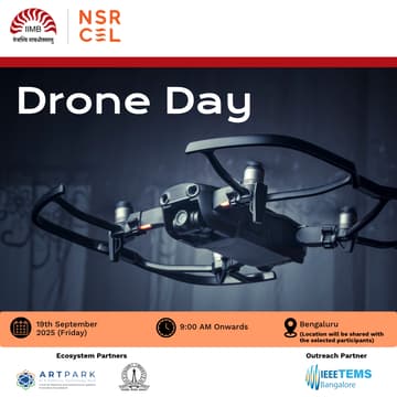 Cover Image for Drone Day | NSRCEL (Invite Only)