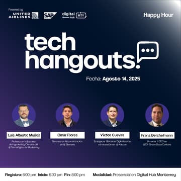 Cover Image for Tech Hangout: Conectando Estrategia y Tecnología para la Nueva Era Industrial