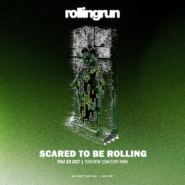 Cover Image for ROLLING RUN : SCARED TO BE ROLLING