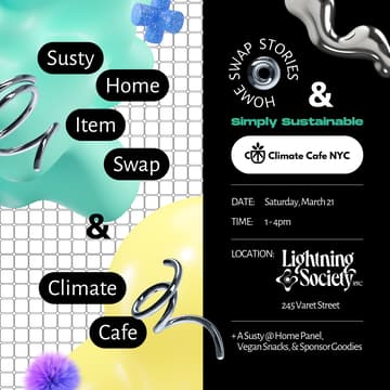 Cover Image for Sustainable Household Item Swap & Climate Cafe