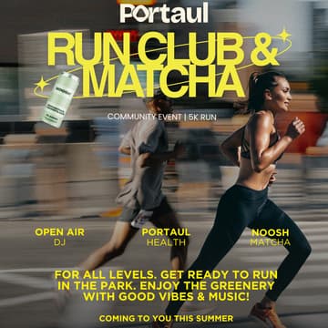 Cover Image for Portaul x Noosh Park Run & Matcha