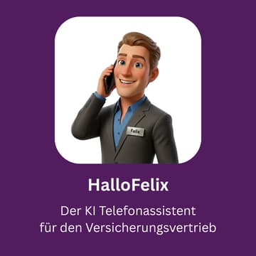Cover Image for HalloFelix: Der KI Telefonassistent für Makler mit aB-Agenta Integration - InsurMagic IDD Schulung