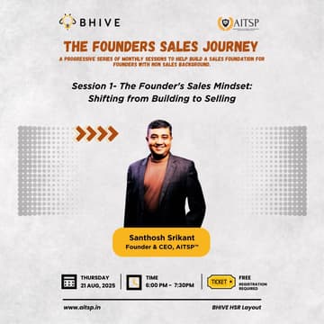 Cover Image for The Founders Sales Journey