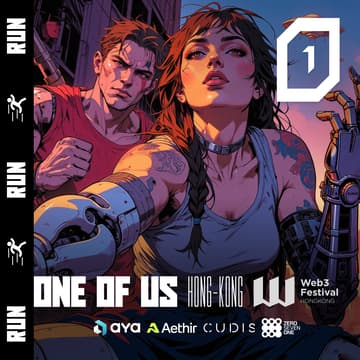 Cover Image for ONE OF US Run & Coffee // Aya, 071Labs, Cudis & Aethir