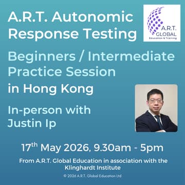 Cover Image for In Person Practice Session - A.R.T. 1 & 2 in Hong Kong