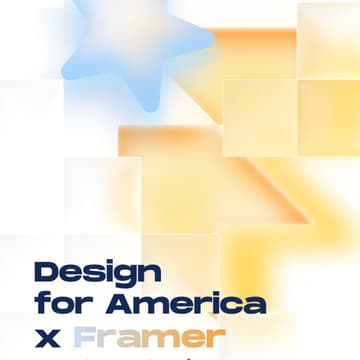 Cover Image for Framer x Design for America