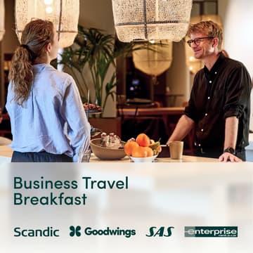 Cover Image for Business travel breakfast Aalborg - med eksperter fra Scandic, SAS, Enterprise og Goodwings ☕