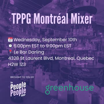 Cover Image for TPPG Montréal | September Mixer