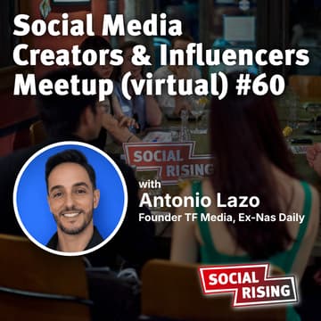 Cover Image for Social Media Creators & Influencers Meetup (virtual) #61