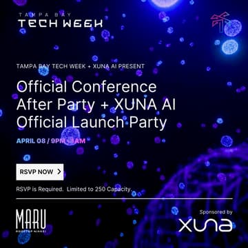 Cover Image for Official Tech Week After Party + XUNA AI Launch Party