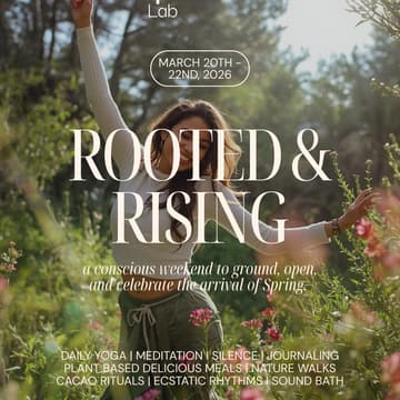Cover Image for ROOTED & RISING 🌸 Spring Equinox Retreat