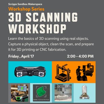 Cover Image for 3D SCANNING WORKSHOP
