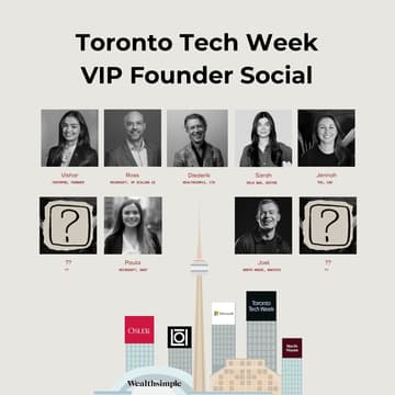 Cover Image for Toronto Tech Week VIP Kickoff Social