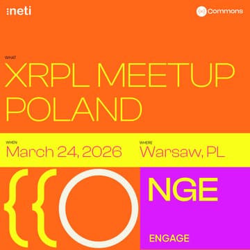 Cover Image for XRP Ledger Meetup Poland: The Builder’s Foundation