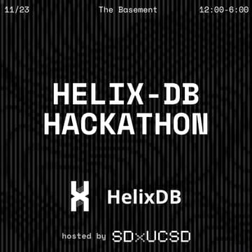 Cover Image for SDx @ UC San Diego HelixDB Hackathon