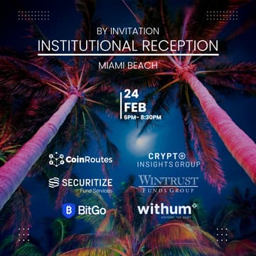 Cover Image for Digital Asset VIP Reception