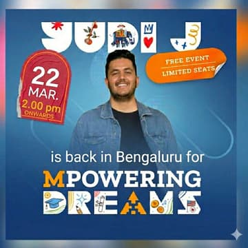 Cover Image for MPOWERING Dreams x Yudi J Bengaluru (Study In USA 2026/2027)