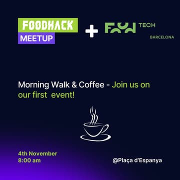 Cover Image for FoodHack Barcelona: Morning Walk & Coffee
