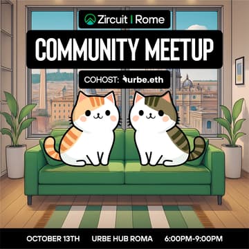 Cover Image for Zircuit Community Meetup | Urbe Village Rome 2025
