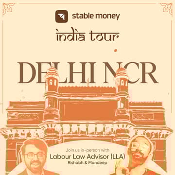 Cover Image for Stable Money India Tour ft. LLA | Gurugram (Delhi NCR) Edition