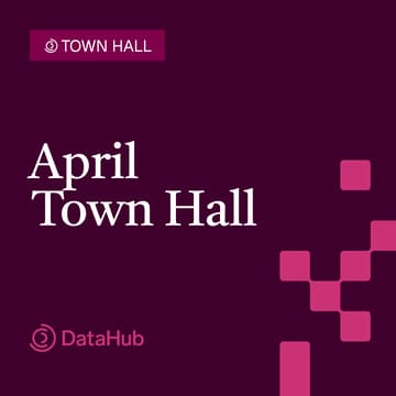Cover Image for DataHub April Town Hall