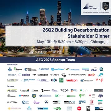 Cover Image for 26Q2 Chicago Dinner: Building Decarb