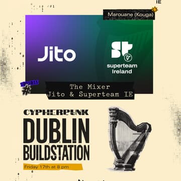 Cover Image for The mixer - Jito & Superteam Ireland - BuildStation