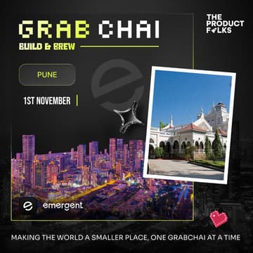 Cover Image for GrabChai X Emergent: Pune Vibecoding Edition