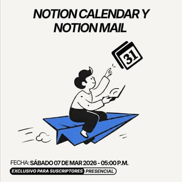 Cover Image for Notion Coffe Talk: Notion Calenda y Notion Mail