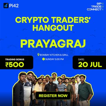 Cover Image for Pi42 Crypto Traders’ Hangout - Prayagraj