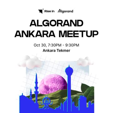 Cover Image for Algorand Ankara Meetup