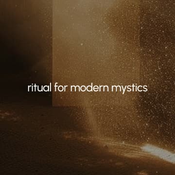 Cover Image for ritual for modern mystics