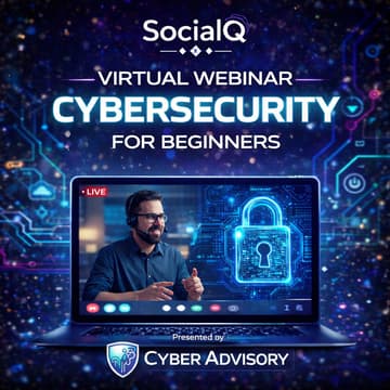 Cover Image for Webinar: Intro to Cybersecurity (FREE)