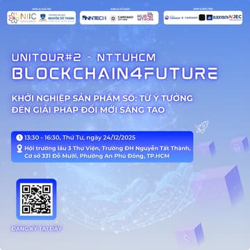 Cover Image for Blockchain4Future Unitour #2 - NTTUHCM