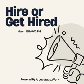 Cover Image for Hire or Get Hired - AI Matching Your Next Role