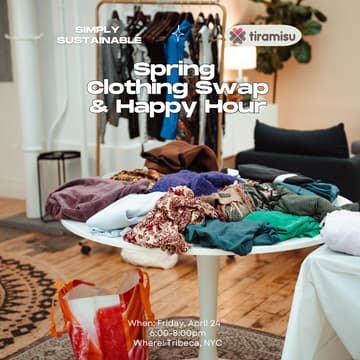 Cover Image for Earth Day Swap & Happy Hour 🌸