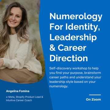Cover Image for Numerology for Identity, Leadership & Career Direction [Evening Workshop]