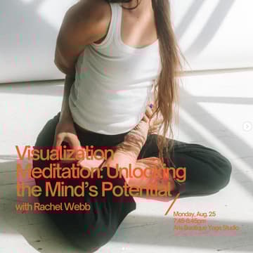 Cover Image for Visualization Meditation: Unlocking the Mind's Potential