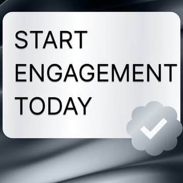 Cover Image for ENGAGEMENT FROM BLUE CHECK PROFILES ON X