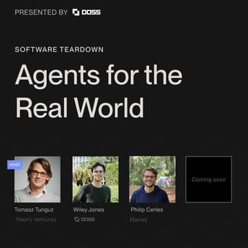 Cover Image for Software Teardown: Agents for the Real World