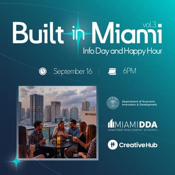 Cover Image for Built in Miami Info Day