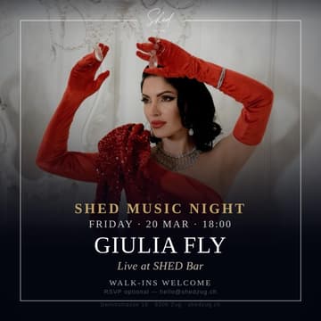 Cover Image for SHED Music Night - Giulia Fly
