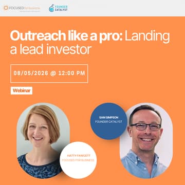 Cover Image for Outreach like a pro: Landing a lead investor