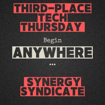 Cover Image for ThirdPlace Tech Thursday: A stage for ideas in progress Crowd-sourced innovation & networking