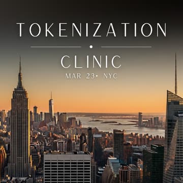 Cover Image for Tokenization Clinic NYC