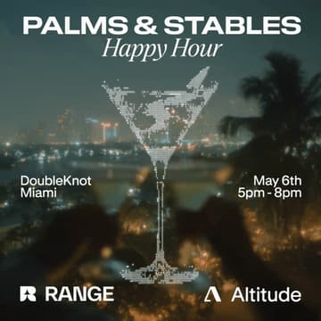 Cover Image for Palms & Stables Happy Hour presented by Altitude and Range