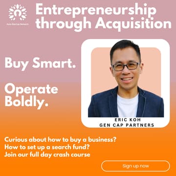 Cover Image for Entrepreneurship through Acquisition Masterclass