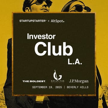 Cover Image for StartupStarter x The AltSpot | Investor Club L.A.