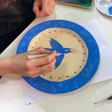Cover Image for Fall in Love with Color: A Ceramic Painting Workshop ✨
