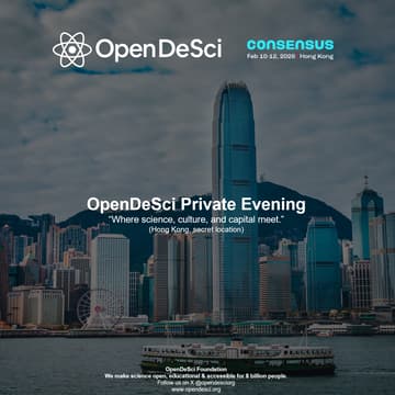 Cover Image for OpenDeSci Private Roundtable Evening (Max 15 Seats) - To Be Confirmed (Shenzhen)